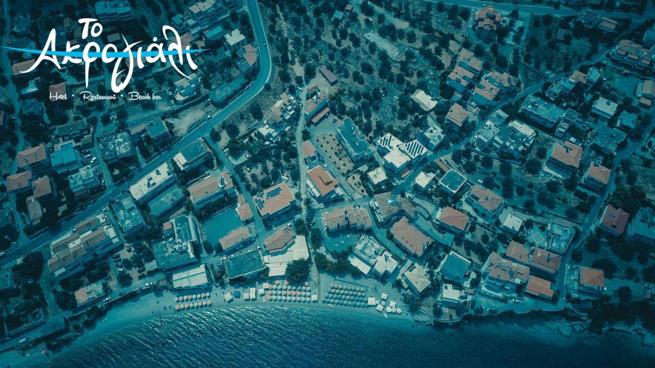 Akrogiali Hotel Restaurant Xiropigado Dış mekan fotoğraf